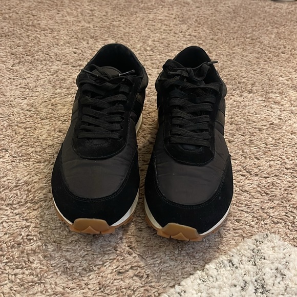 J Slides black suede and material sneaker - Picture 2 of 5